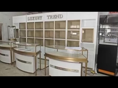 Vitrine da joalharia com iluminação LED 4000K-6000k
